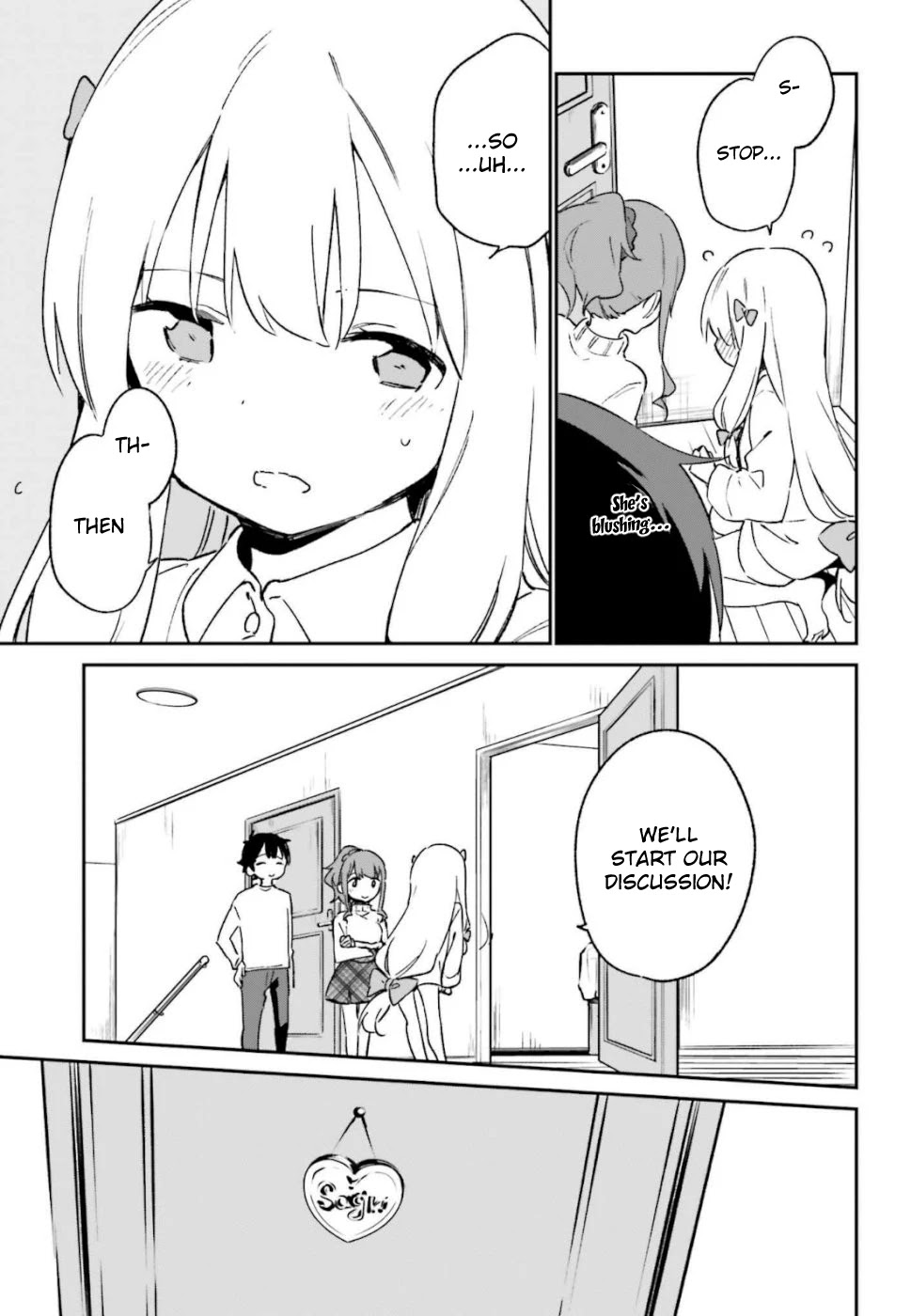 Ero Manga Sensei Chapter 62 page 21 - Chapter 62: Sagiri's First Day of School (5)