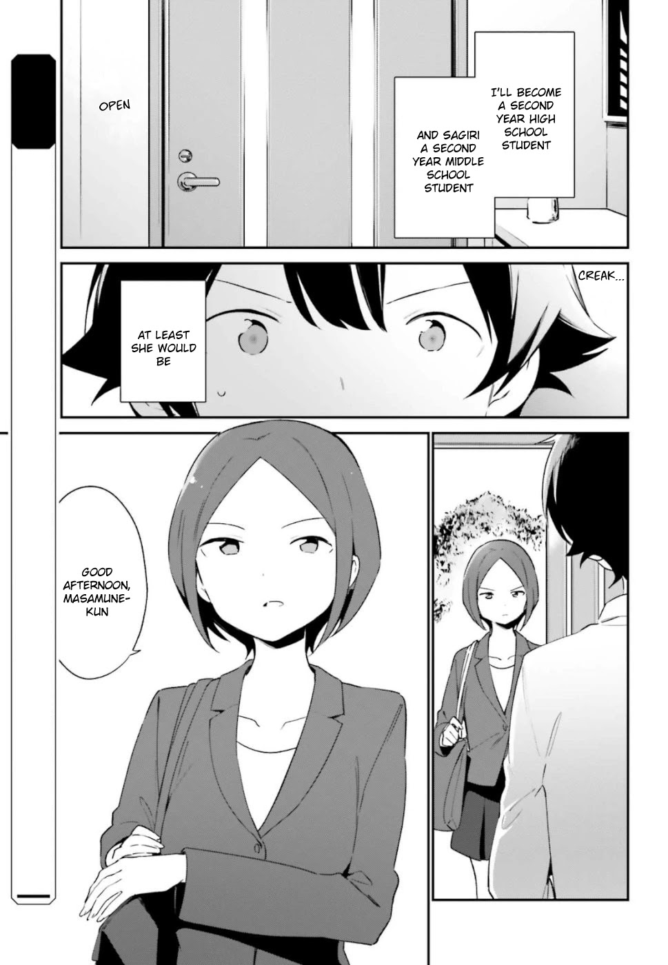 Ero Manga Sensei Chapter 63 page 3 - Chapter 63: Sagiri's First Day of School (6)