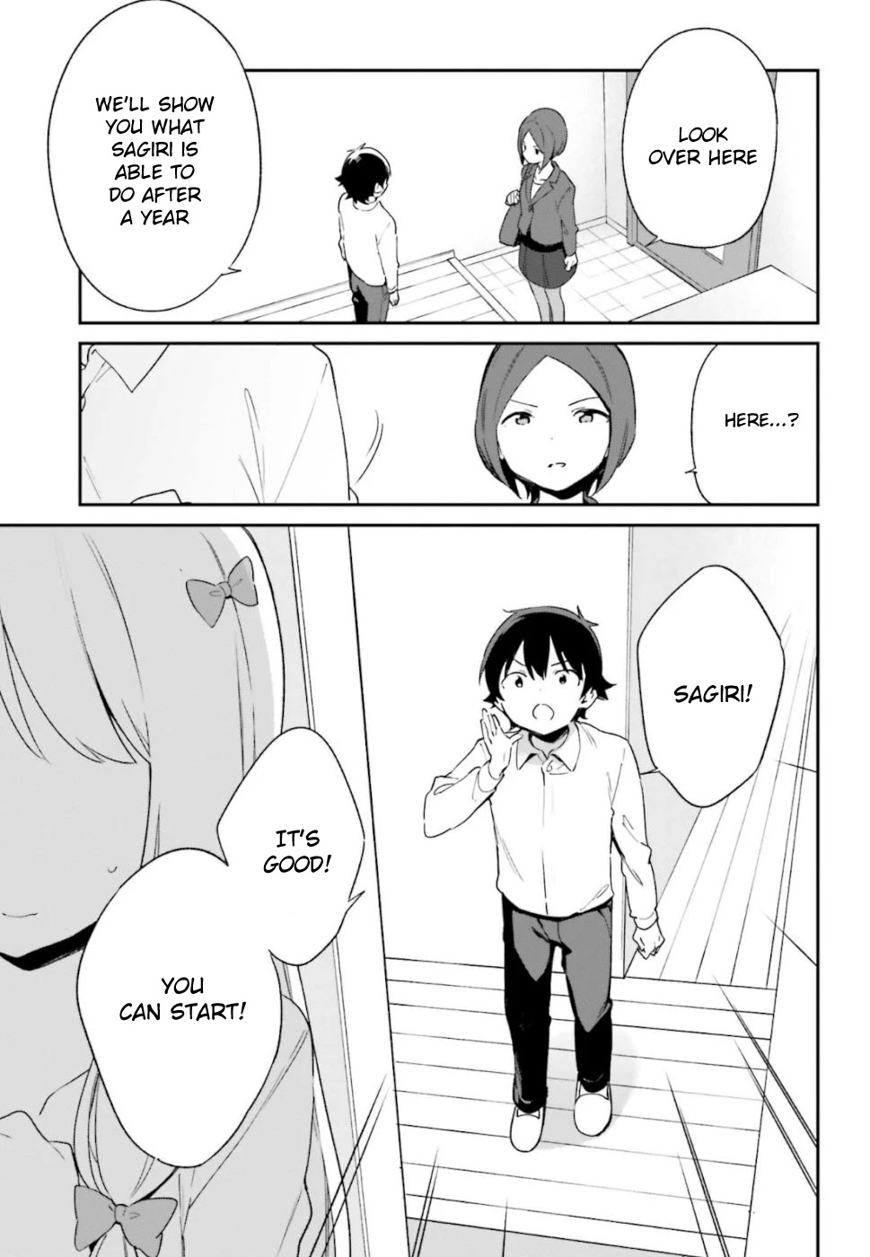 Ero Manga Sensei Chapter 63 page 5 - Chapter 63: Sagiri's First Day of School (6)