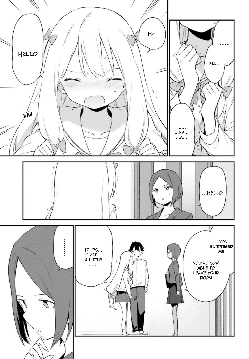 Ero Manga Sensei Chapter 63 page 9 - Chapter 63: Sagiri's First Day of School (6)