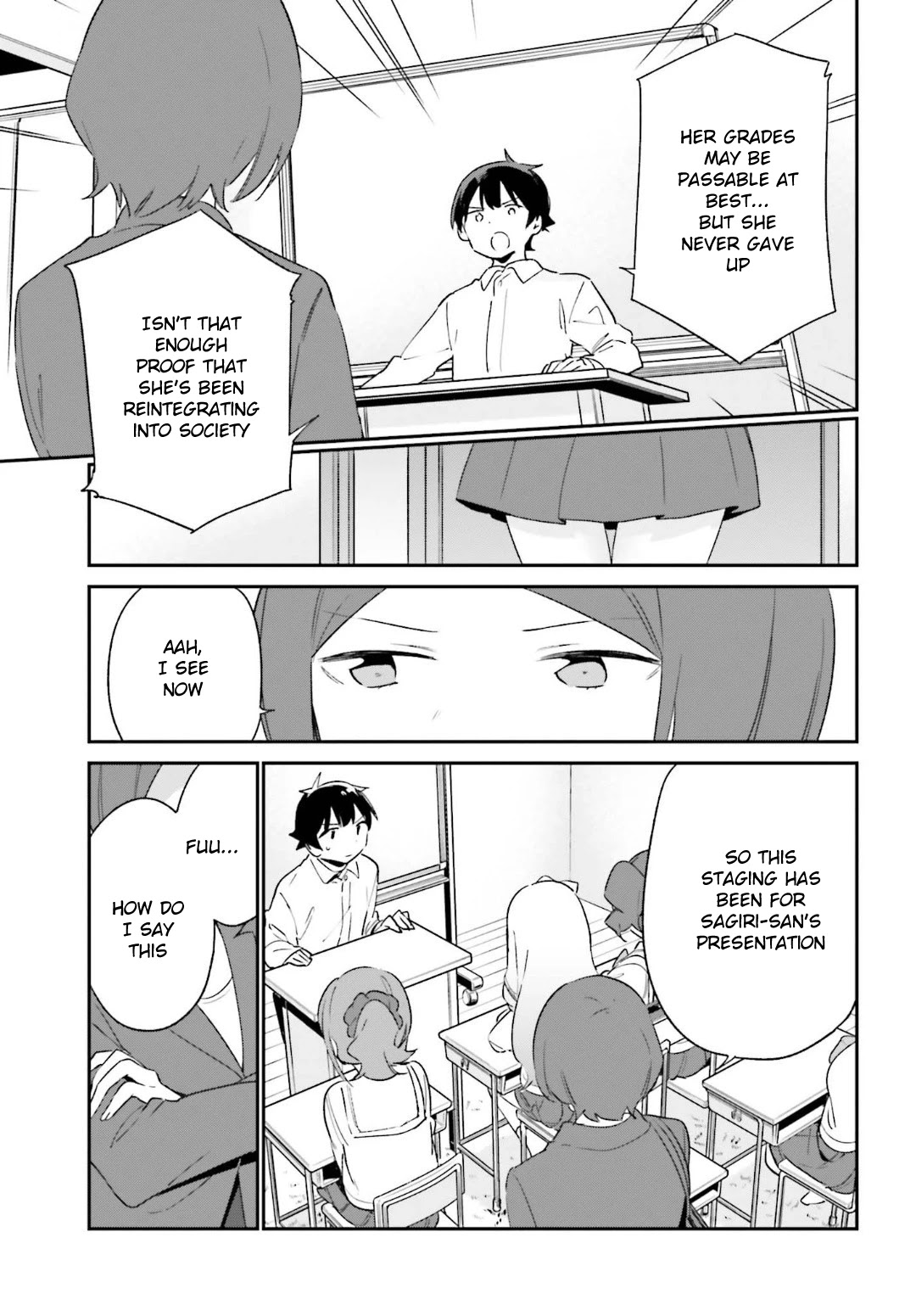 Ero Manga Sensei Chapter 64 page 13 - Chapter 64: Sagiri's First Day of School (7)