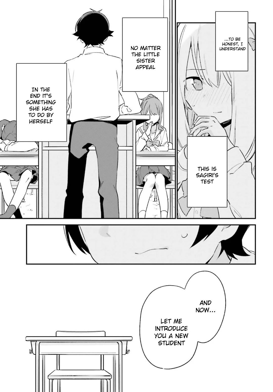 Ero Manga Sensei Chapter 64 page 15 - Chapter 64: Sagiri's First Day of School (7)