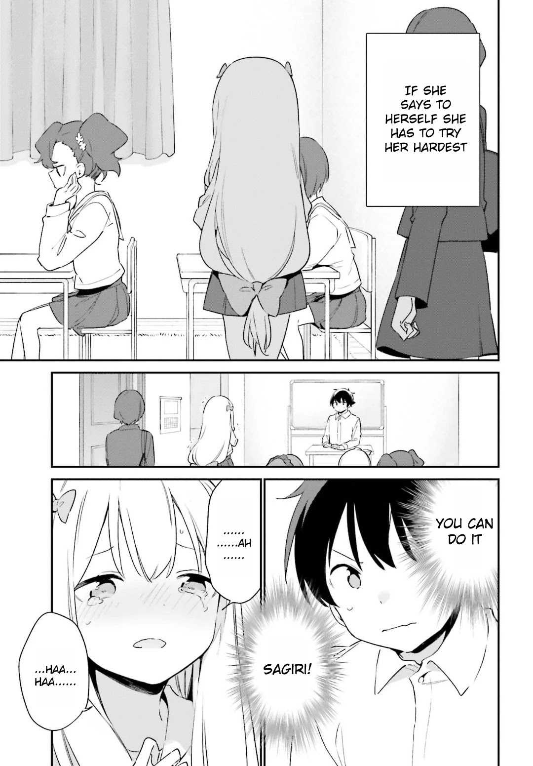 Ero Manga Sensei Chapter 64 page 17 - Chapter 64: Sagiri's First Day of School (7)