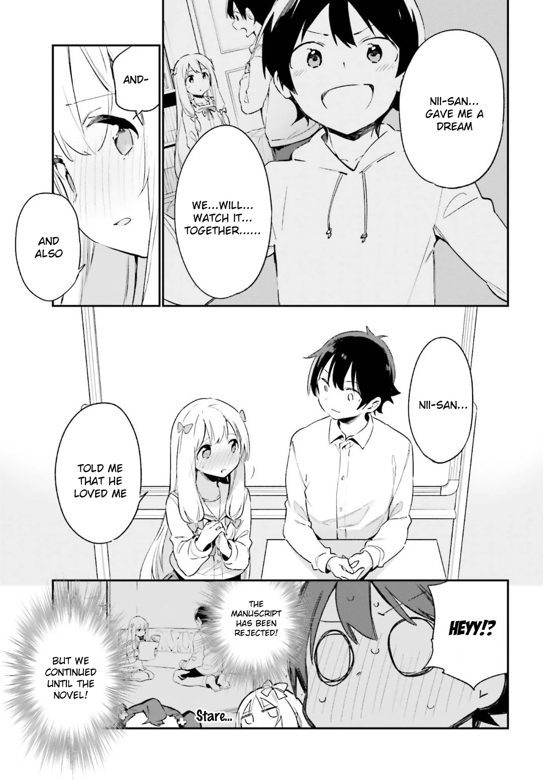 Ero Manga Sensei Chapter 64 page 21 - Chapter 64: Sagiri's First Day of School (7)