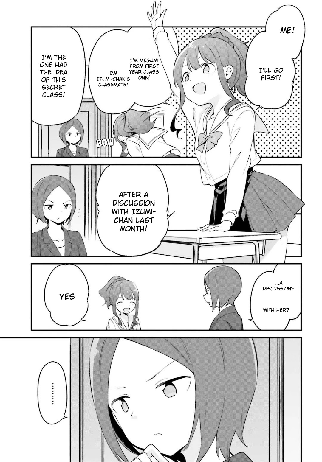 Ero Manga Sensei Chapter 64 page 3 - Chapter 64: Sagiri's First Day of School (7)