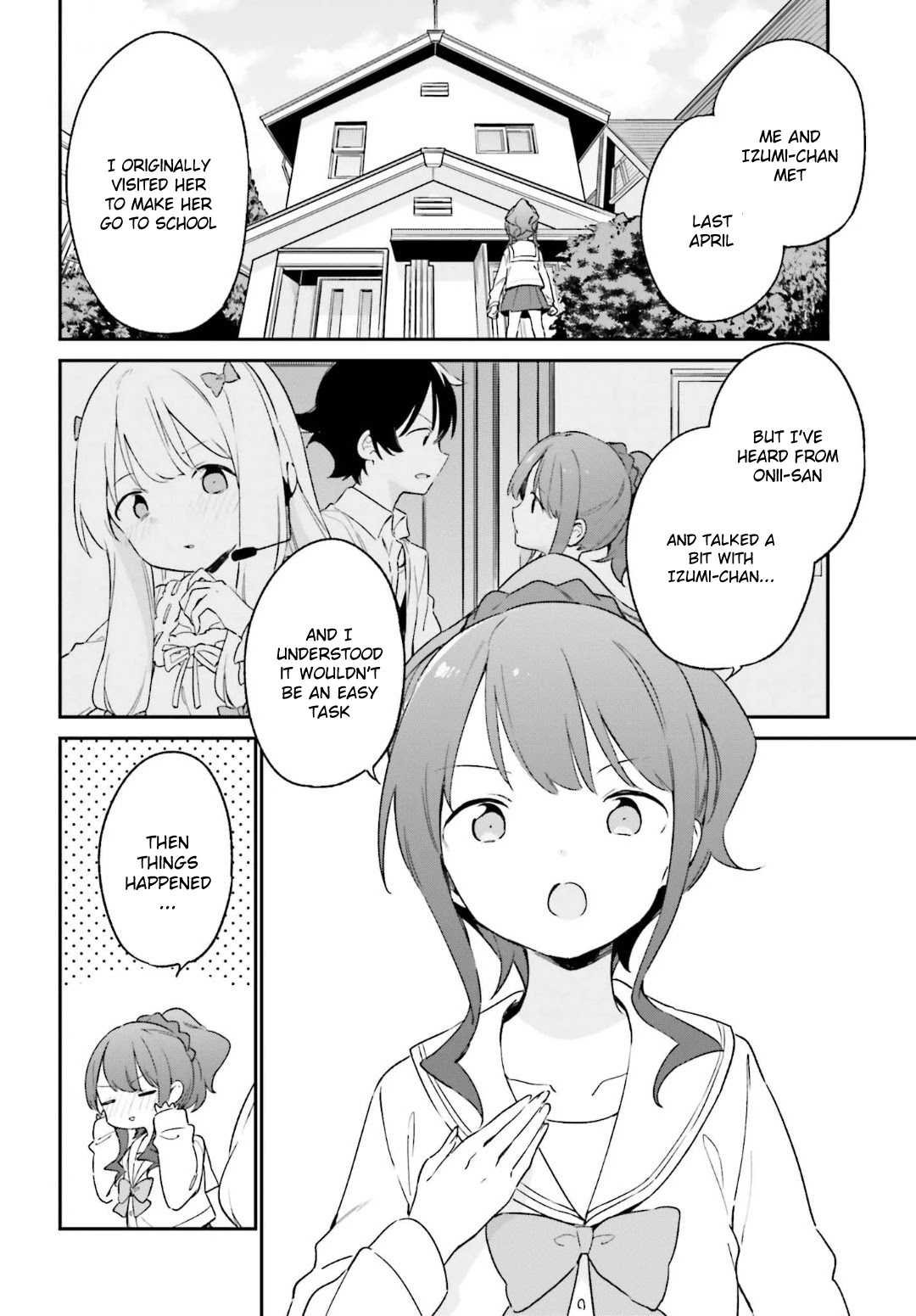 Ero Manga Sensei Chapter 64 page 4 - Chapter 64: Sagiri's First Day of School (7)