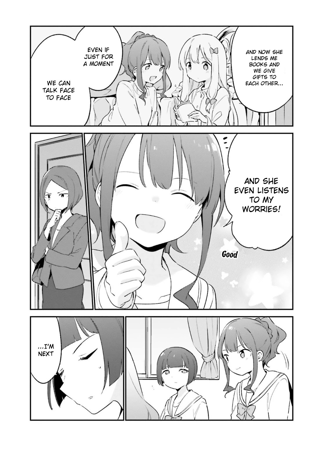 Ero Manga Sensei Chapter 64 page 5 - Chapter 64: Sagiri's First Day of School (7)