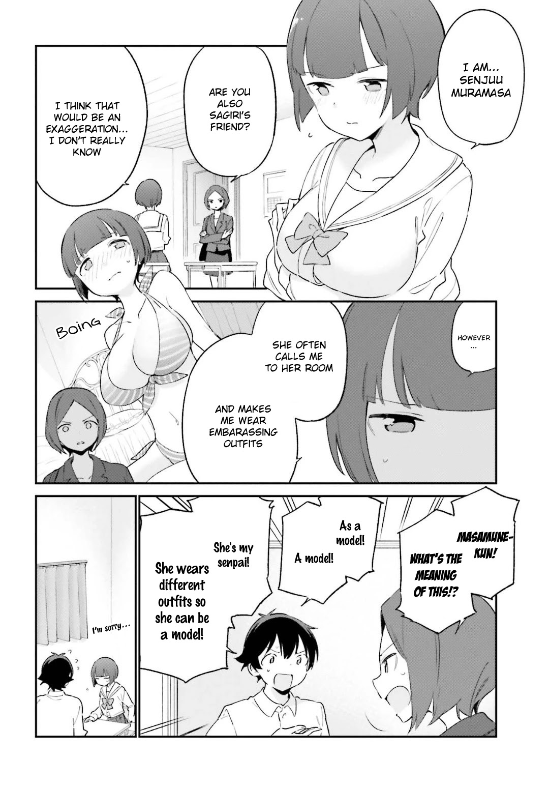 Ero Manga Sensei Chapter 64 page 6 - Chapter 64: Sagiri's First Day of School (7)