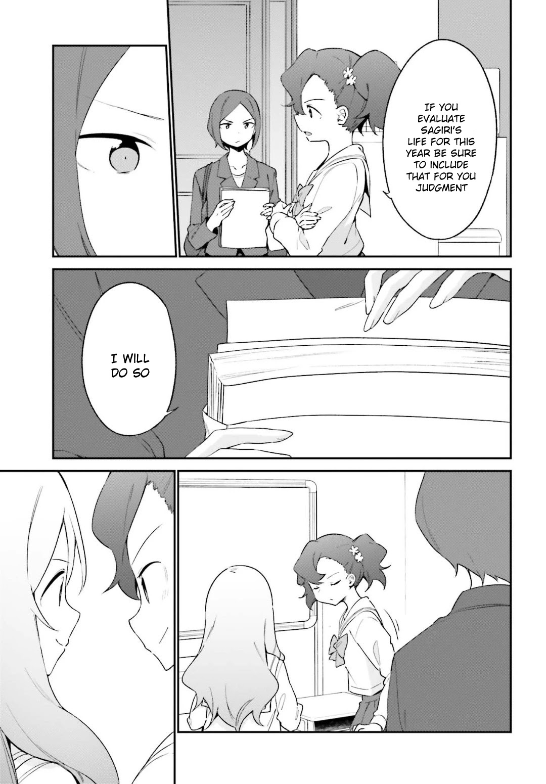 Ero Manga Sensei Chapter 64 page 9 - Chapter 64: Sagiri's First Day of School (7)