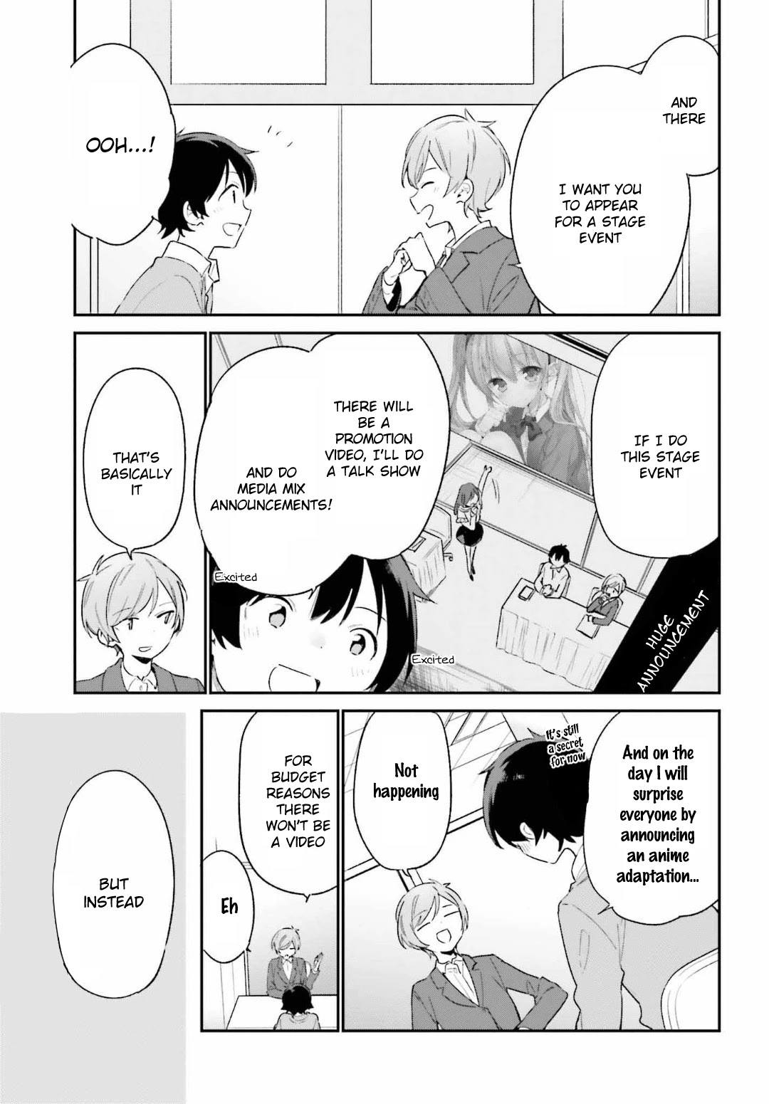 Ero Manga Sensei Chapter 66 page 3 - Chapter 66: Eromanga-sensei on Stage (1)