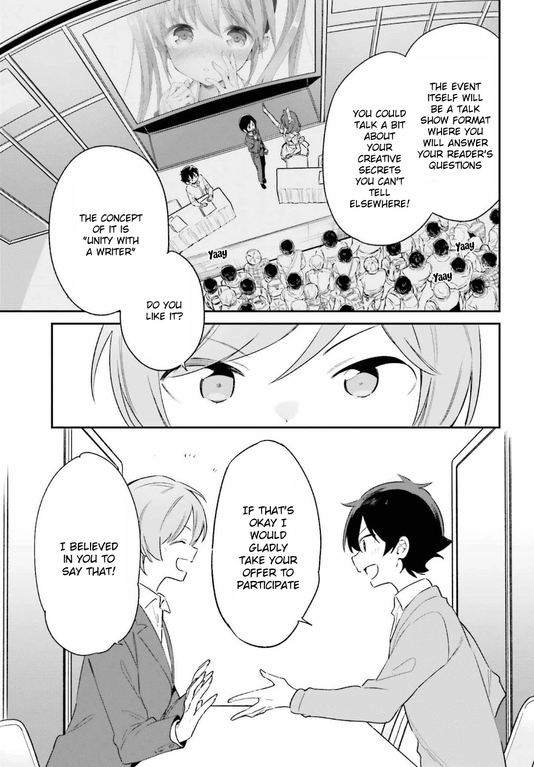 Ero Manga Sensei Chapter 66 page 5 - Chapter 66: Eromanga-sensei on Stage (1)