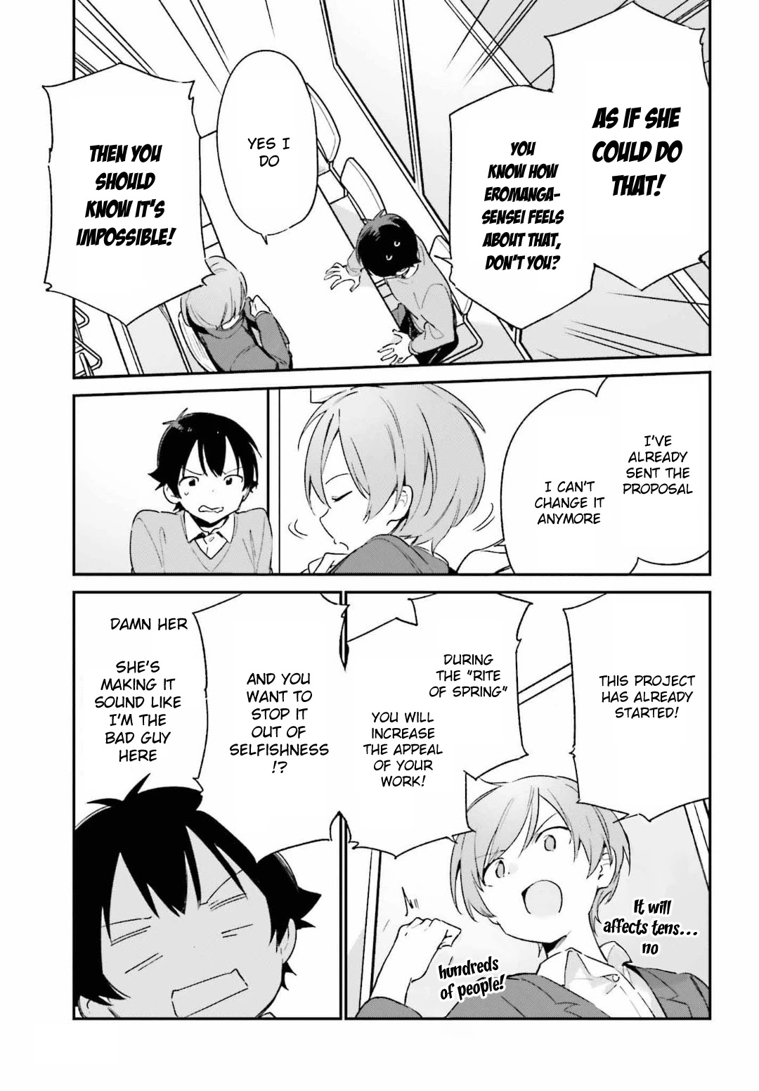 Ero Manga Sensei Chapter 66 page 7 - Chapter 66: Eromanga-sensei on Stage (1)