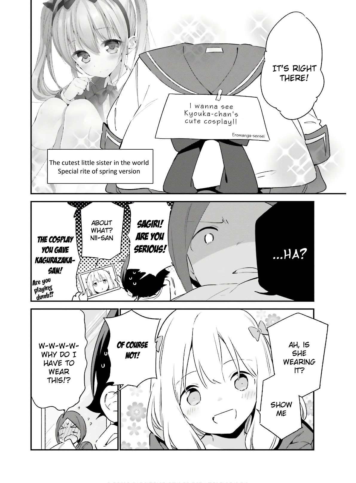 Ero Manga Sensei Chapter 67 page 10 - Chapter 67: Eromanga-sensei on Stage (2)