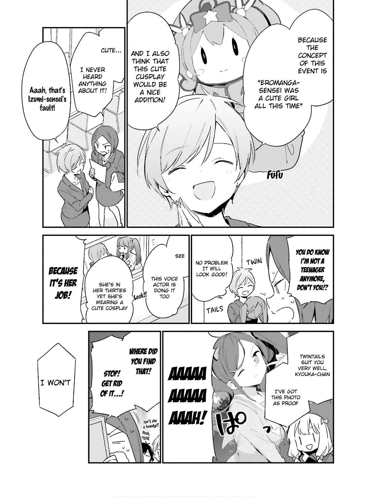 Ero Manga Sensei Chapter 67 page 11 - Chapter 67: Eromanga-sensei on Stage (2)