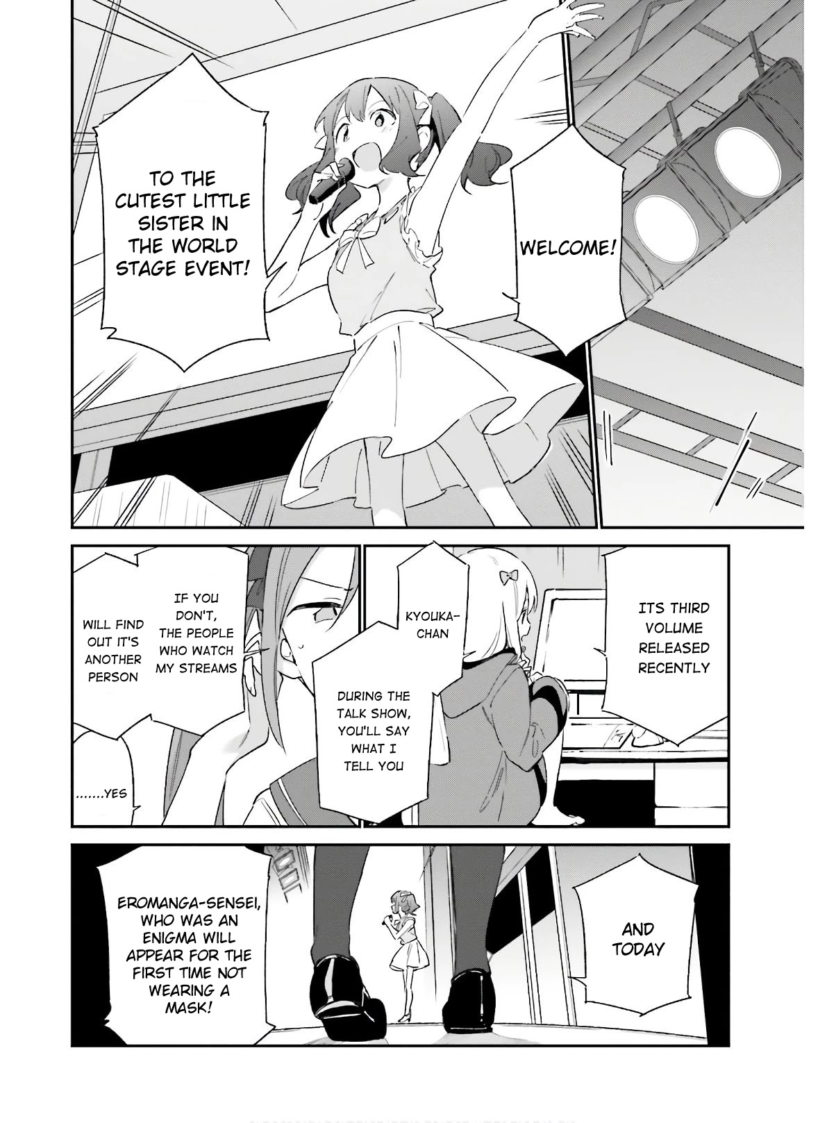 Ero Manga Sensei Chapter 67 page 14 - Chapter 67: Eromanga-sensei on Stage (2)