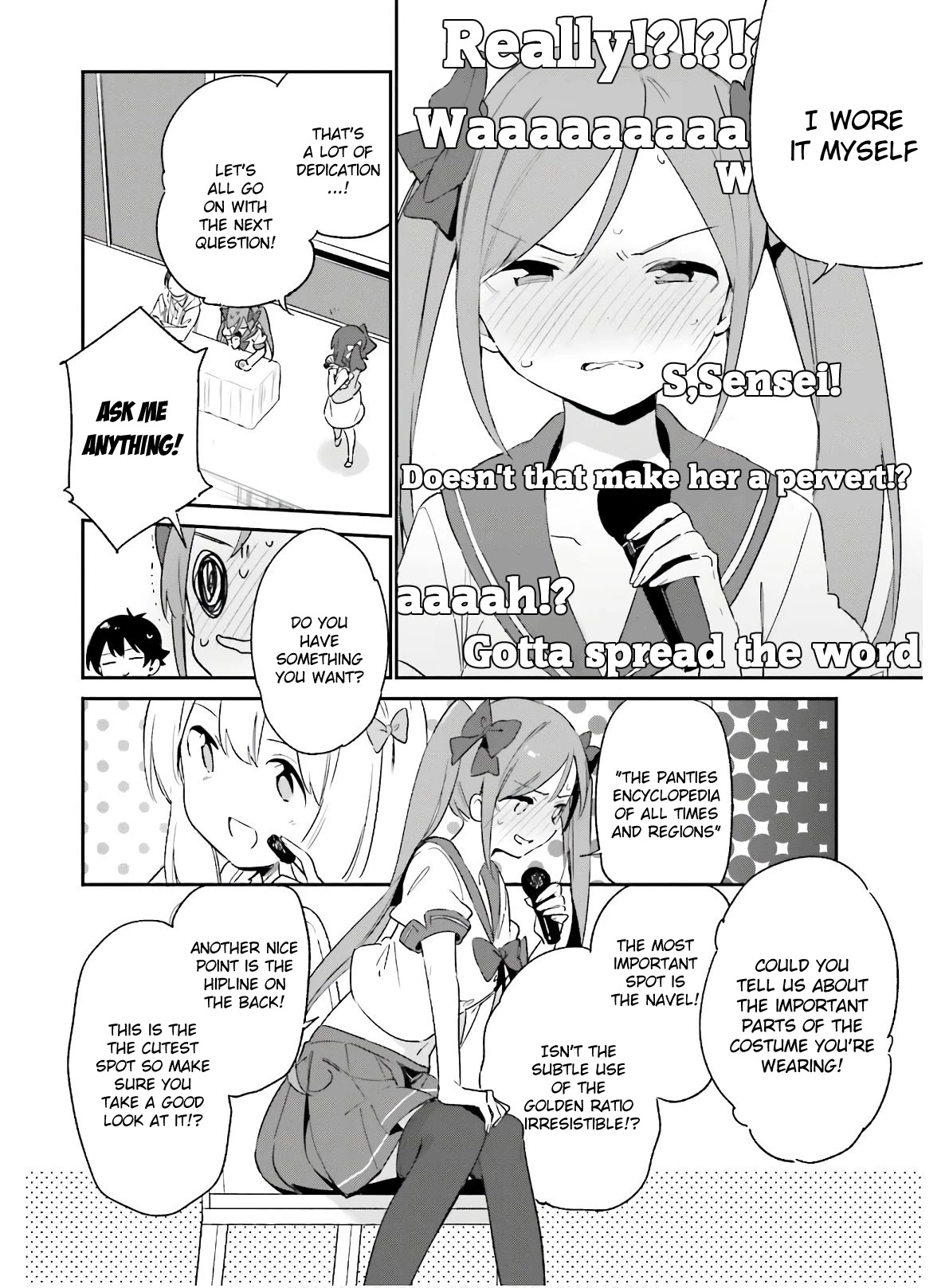 Ero Manga Sensei Chapter 67 page 20 - Chapter 67: Eromanga-sensei on Stage (2)