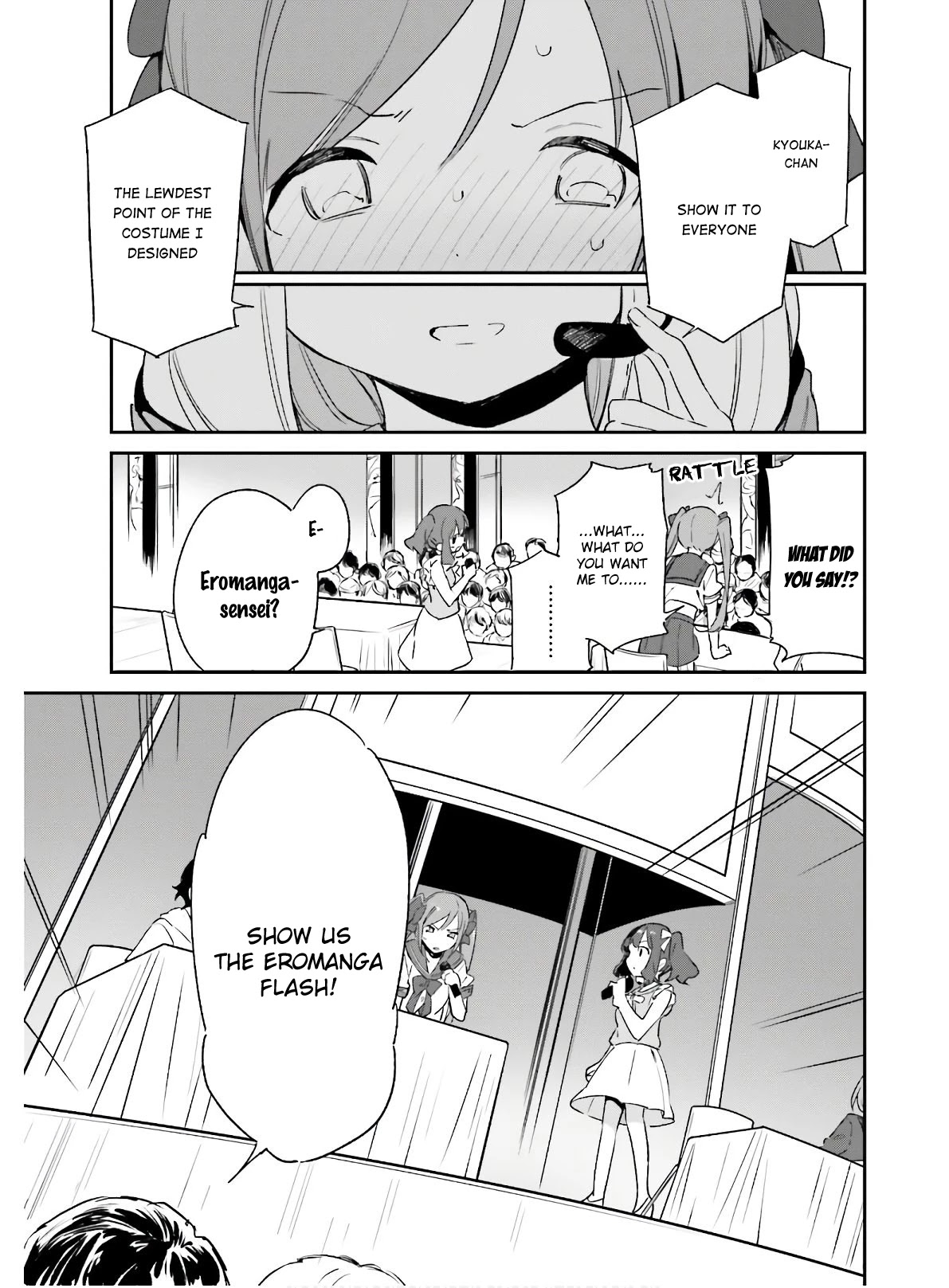 Ero Manga Sensei Chapter 67 page 21 - Chapter 67: Eromanga-sensei on Stage (2)