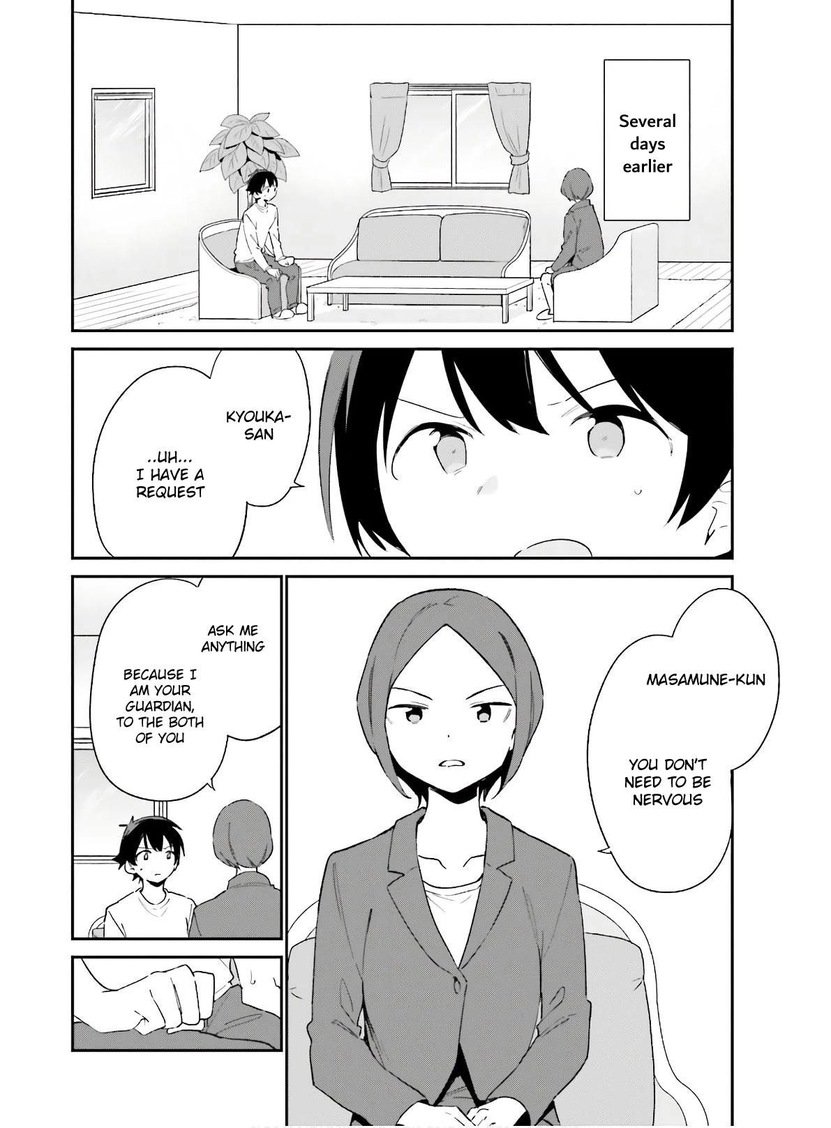 Ero Manga Sensei Chapter 67 page 4 - Chapter 67: Eromanga-sensei on Stage (2)