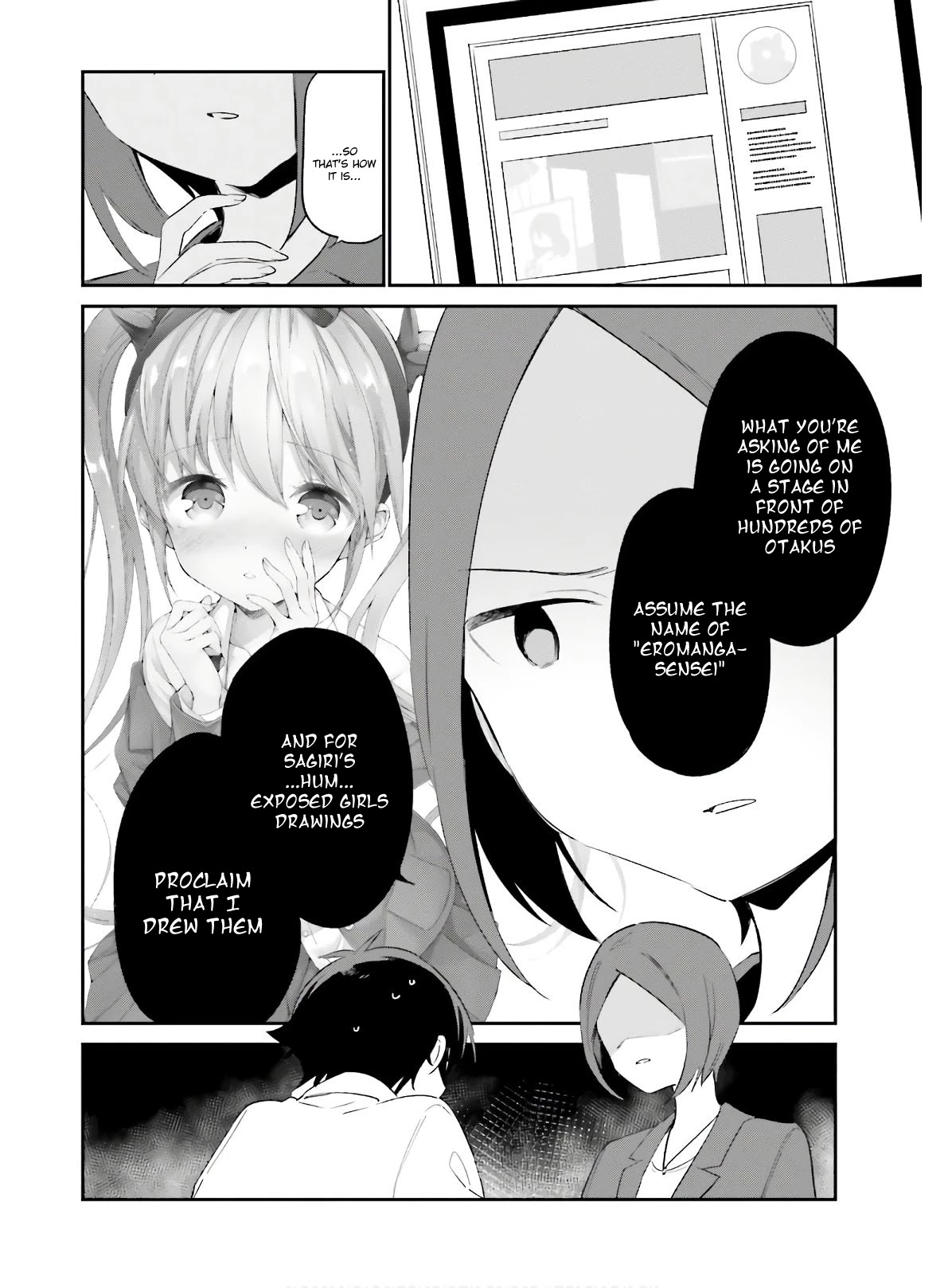 Ero Manga Sensei Chapter 67 page 6 - Chapter 67: Eromanga-sensei on Stage (2)
