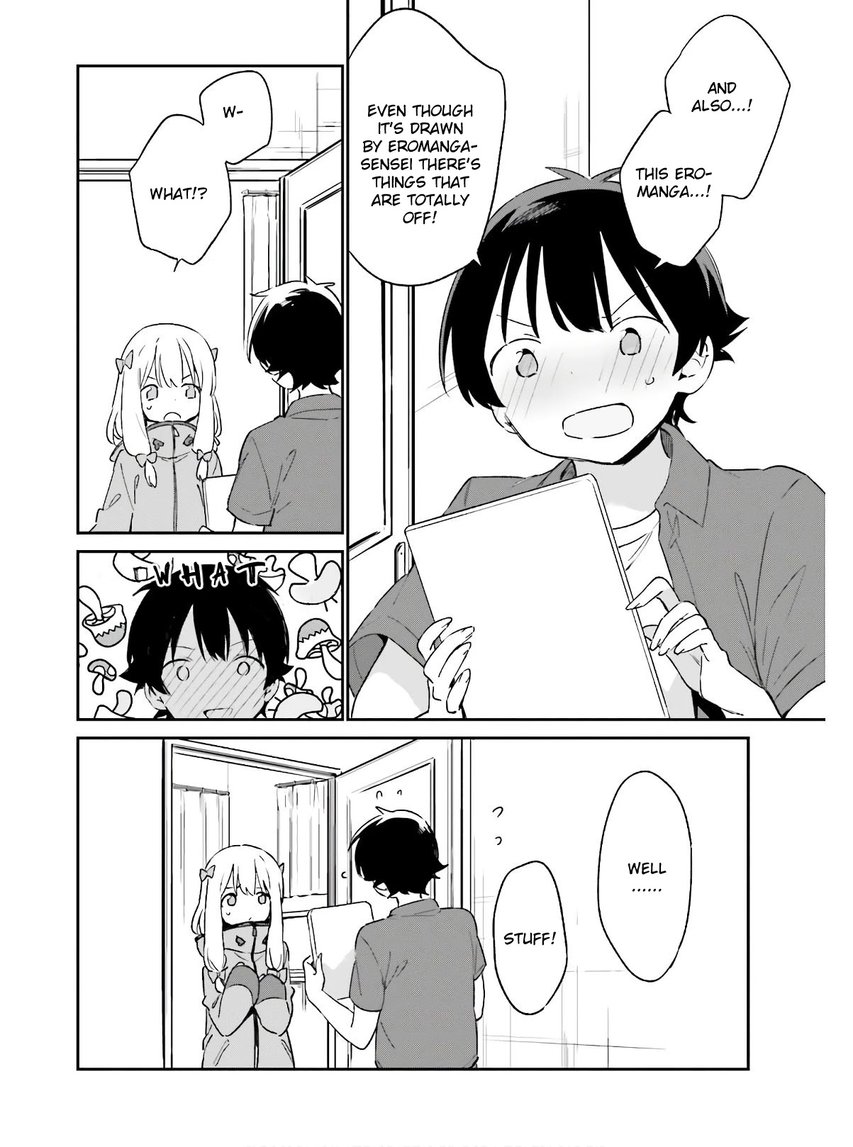 Ero Manga Sensei Chapter 72 page 10 - Chapter 72: Sagiri and the Lewd Book