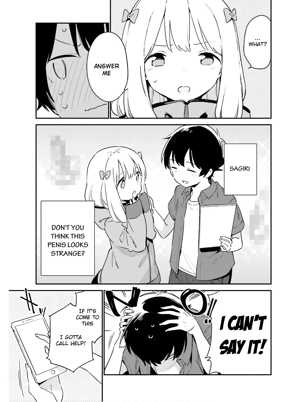Ero Manga Sensei Chapter 72 page 11 - Chapter 72: Sagiri and the Lewd Book