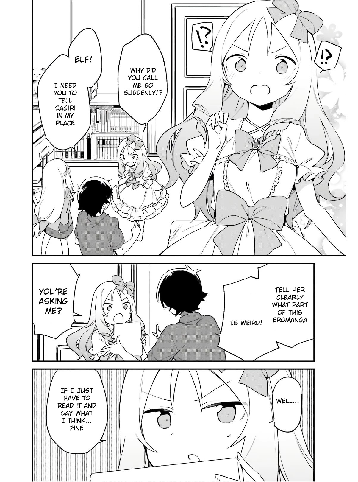 Ero Manga Sensei Chapter 72 page 12 - Chapter 72: Sagiri and the Lewd Book