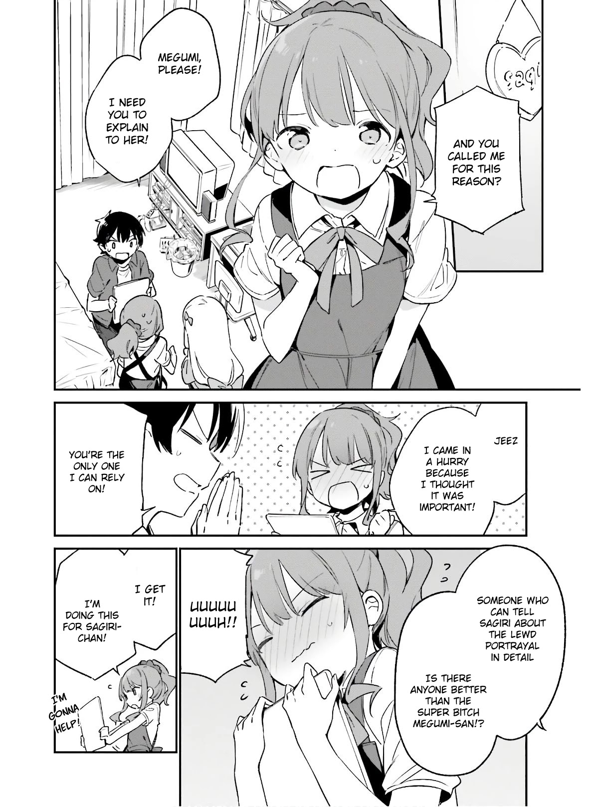 Ero Manga Sensei Chapter 72 page 16 - Chapter 72: Sagiri and the Lewd Book