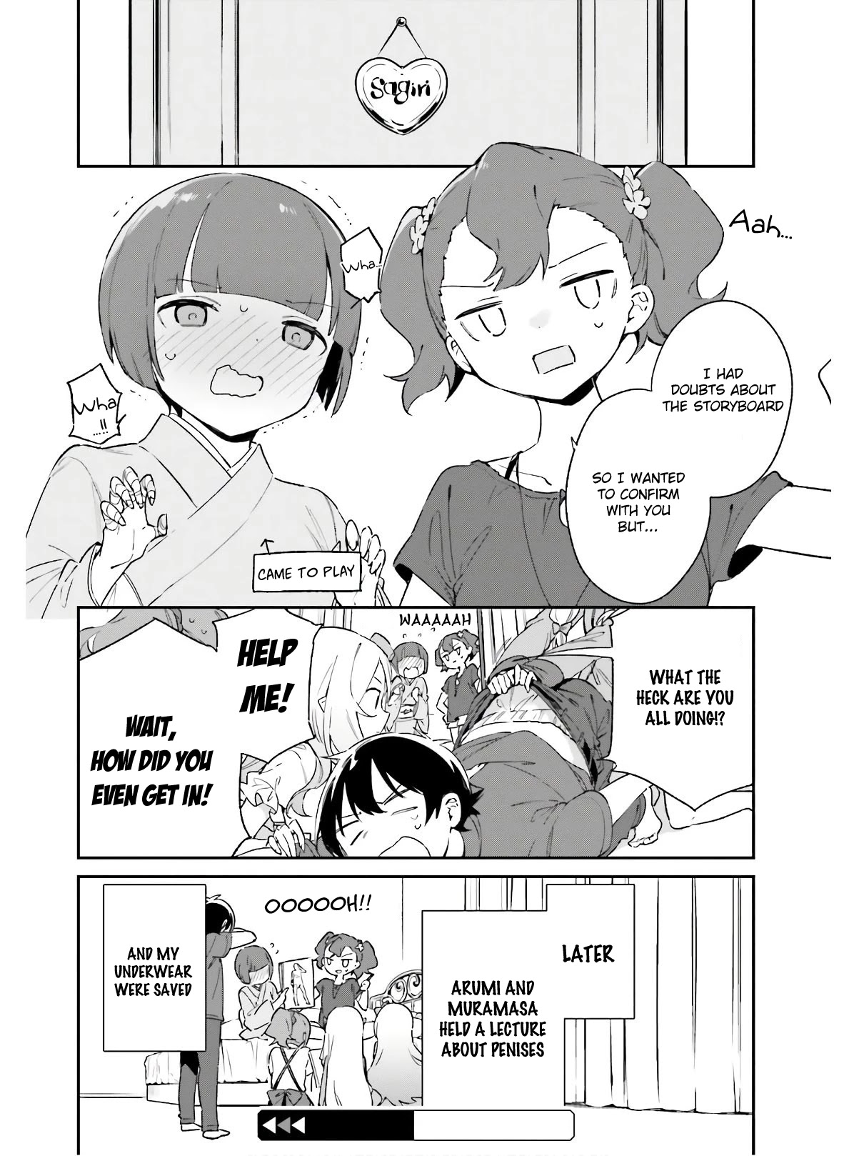 Ero Manga Sensei Chapter 72 page 22 - Chapter 72: Sagiri and the Lewd Book