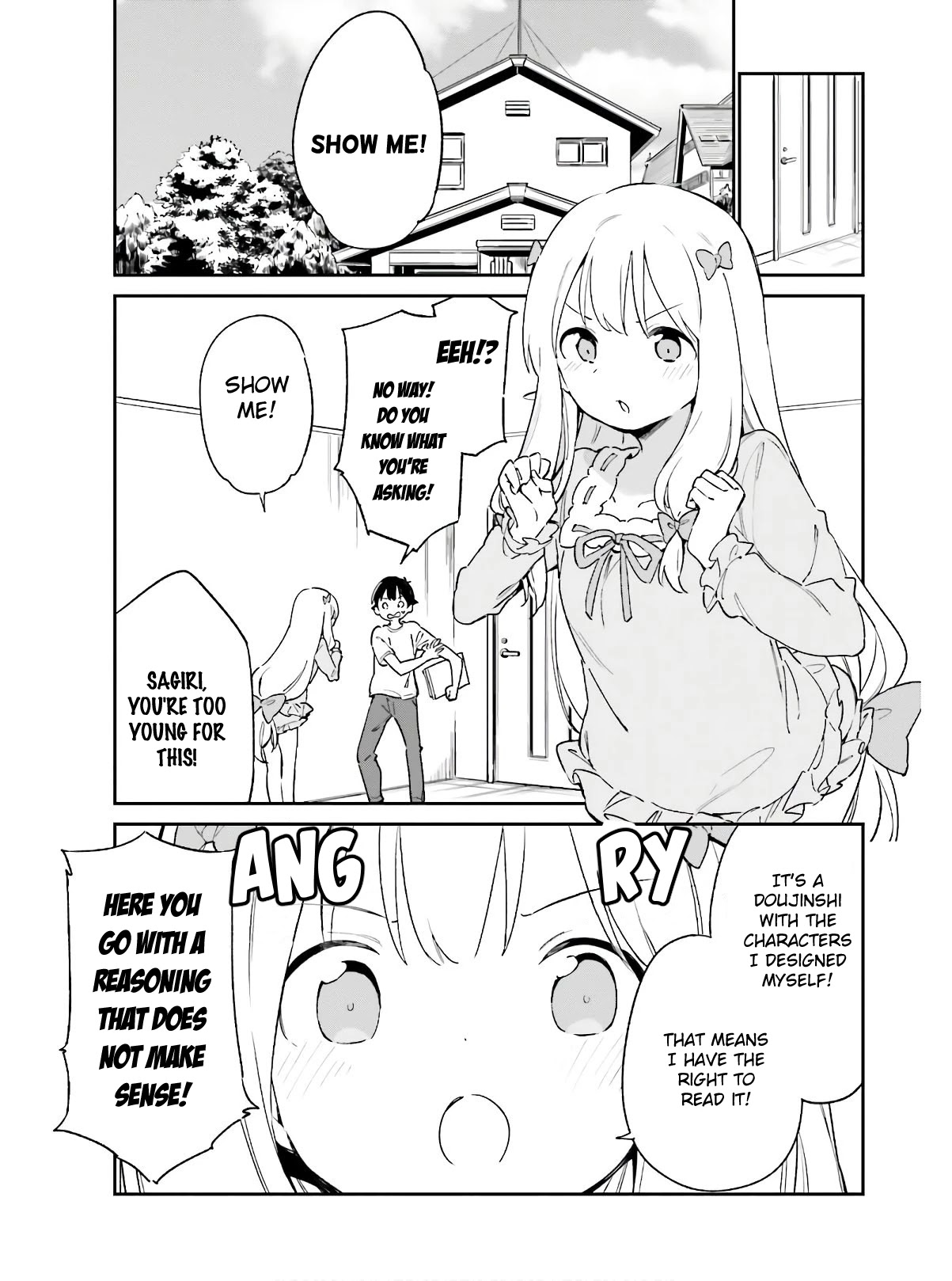 Ero Manga Sensei Chapter 72 page 5 - Chapter 72: Sagiri and the Lewd Book