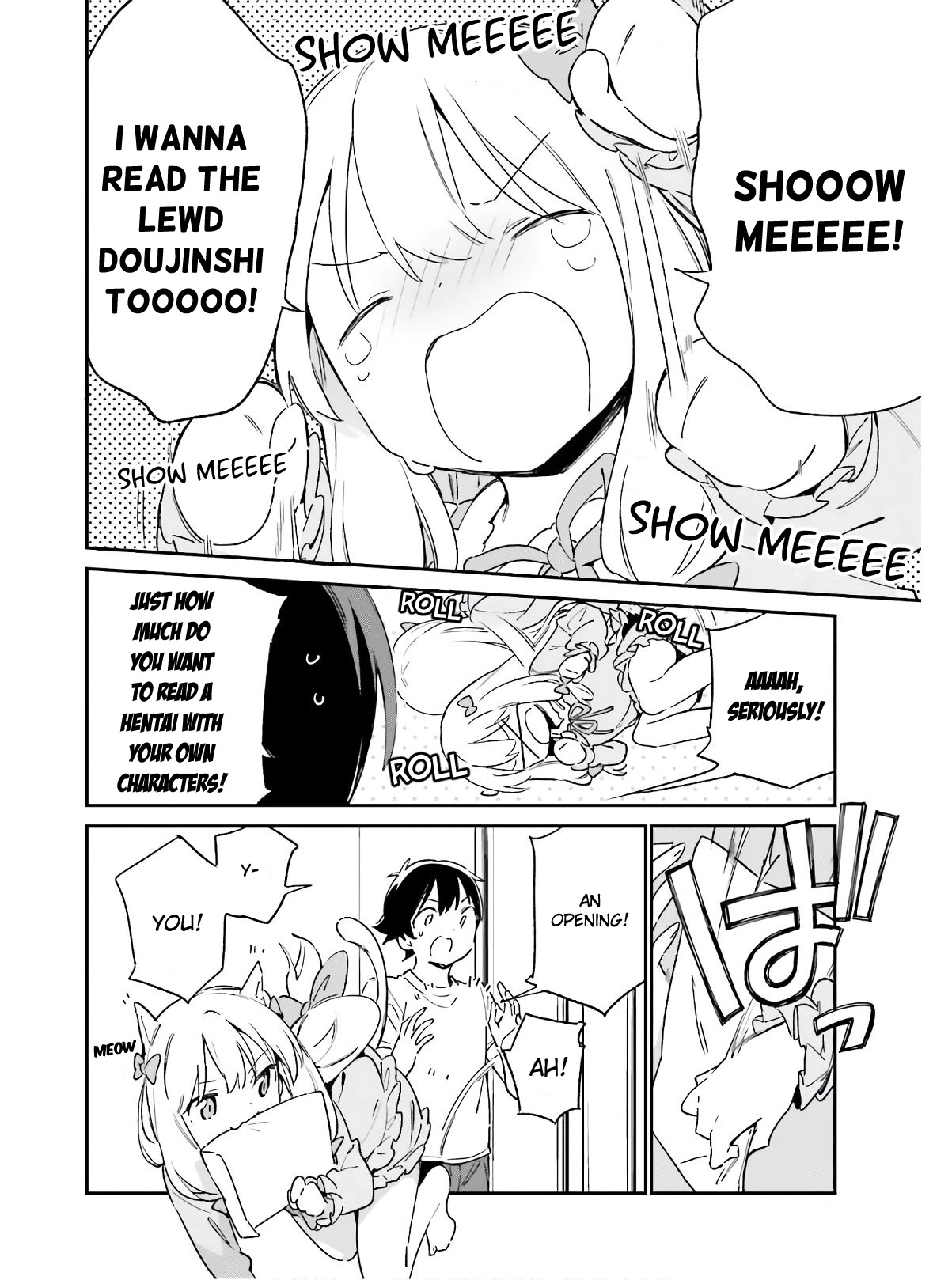 Ero Manga Sensei Chapter 72 page 6 - Chapter 72: Sagiri and the Lewd Book
