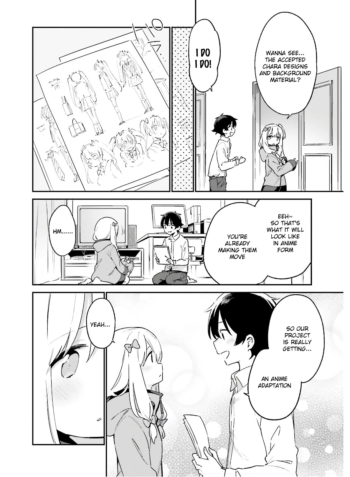 Ero Manga Sensei Chapter 73 page 12 - Chapter 73: Masamune and the Surprise