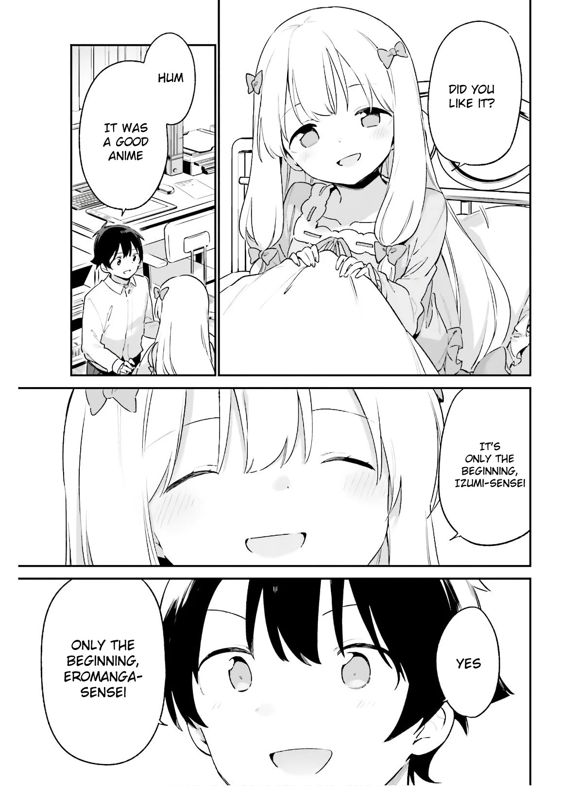 Ero Manga Sensei Chapter 73 page 23 - Chapter 73: Masamune and the Surprise