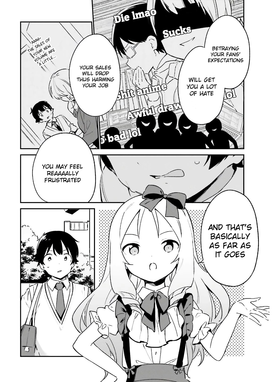 Ero Manga Sensei Chapter 74 page 12 - Chapter 74: Masamune and the Anime Announcement