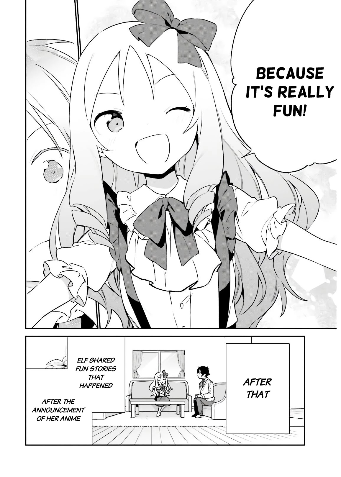 Ero Manga Sensei Chapter 74 page 14 - Chapter 74: Masamune and the Anime Announcement
