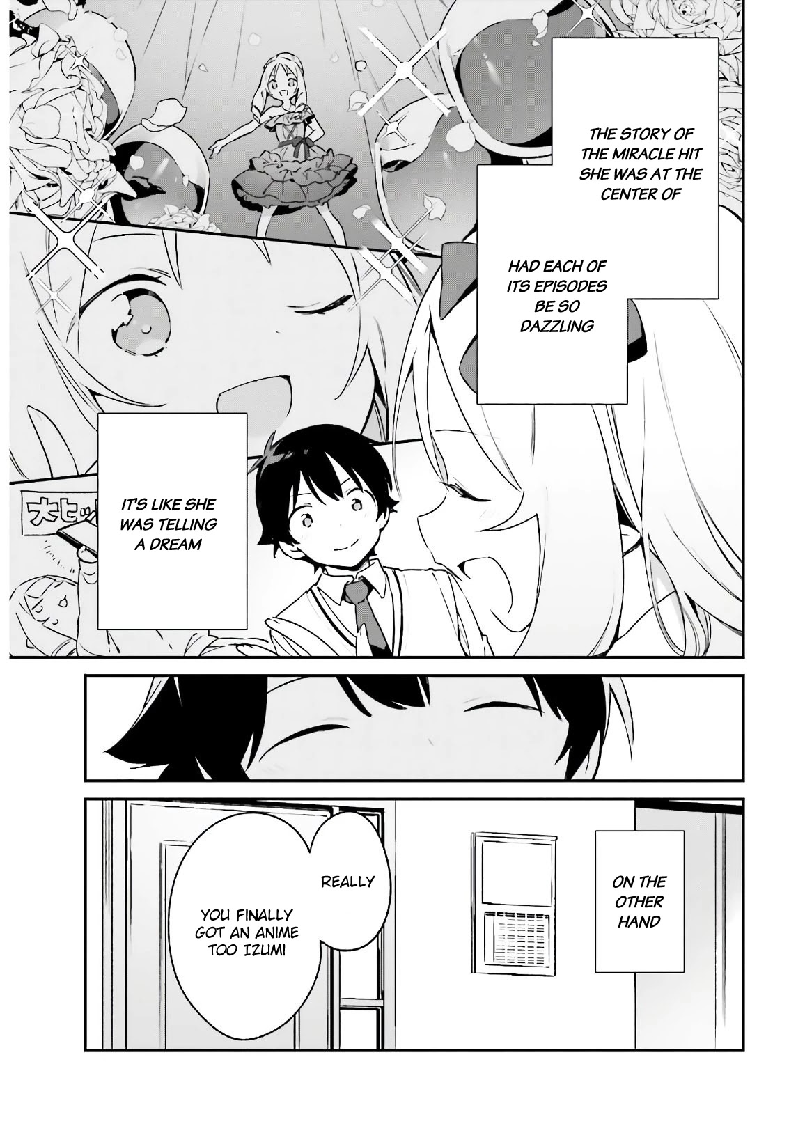 Ero Manga Sensei Chapter 74 page 15 - Chapter 74: Masamune and the Anime Announcement