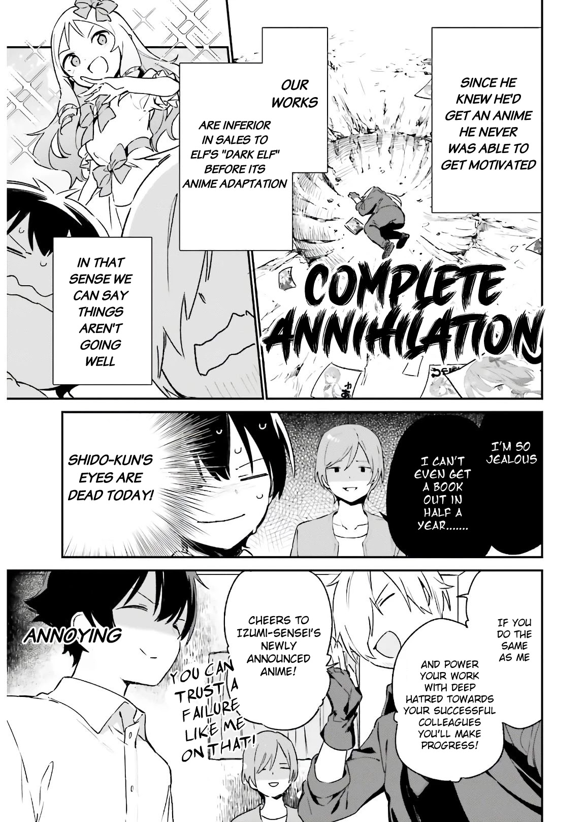 Ero Manga Sensei Chapter 74 page 17 - Chapter 74: Masamune and the Anime Announcement