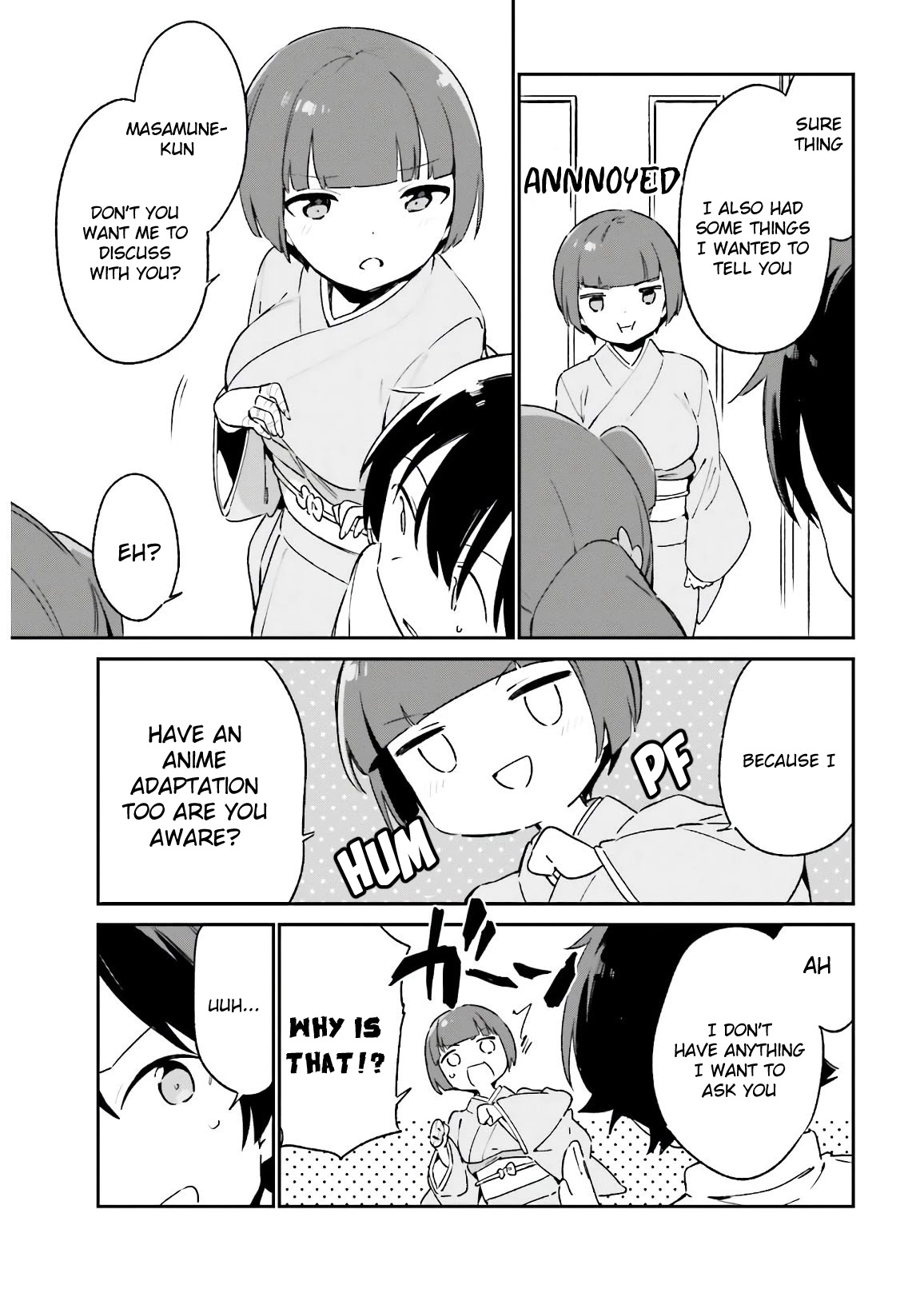 Ero Manga Sensei Chapter 74 page 23 - Chapter 74: Masamune and the Anime Announcement