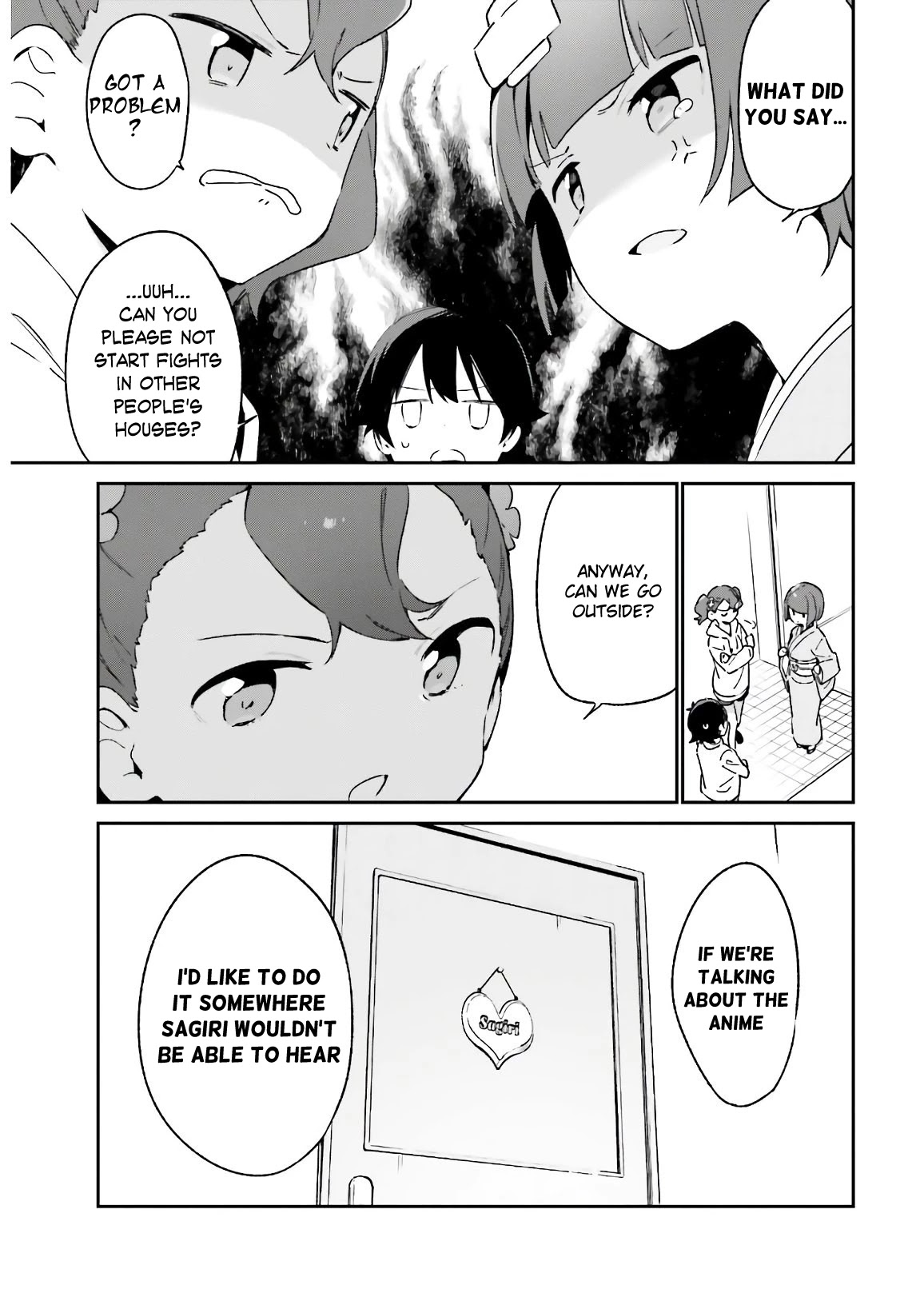 Ero Manga Sensei Chapter 74 page 25 - Chapter 74: Masamune and the Anime Announcement