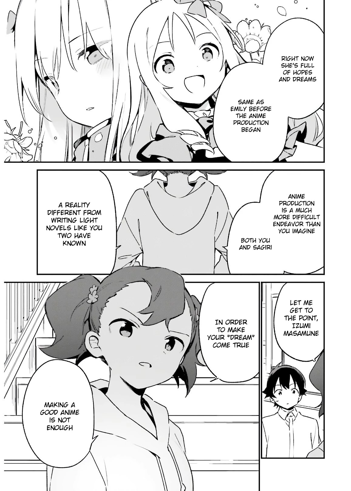 Ero Manga Sensei Chapter 74 page 29 - Chapter 74: Masamune and the Anime Announcement