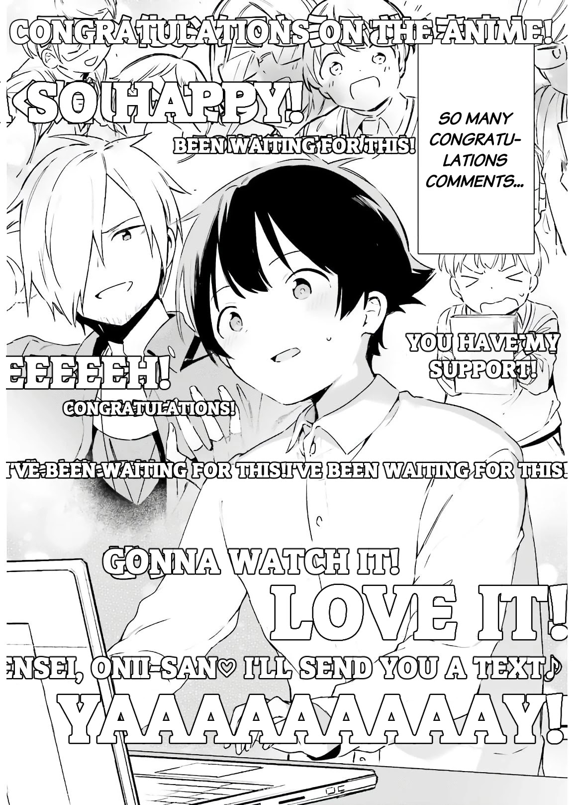 Ero Manga Sensei Chapter 74 page 38 - Chapter 74: Masamune and the Anime Announcement