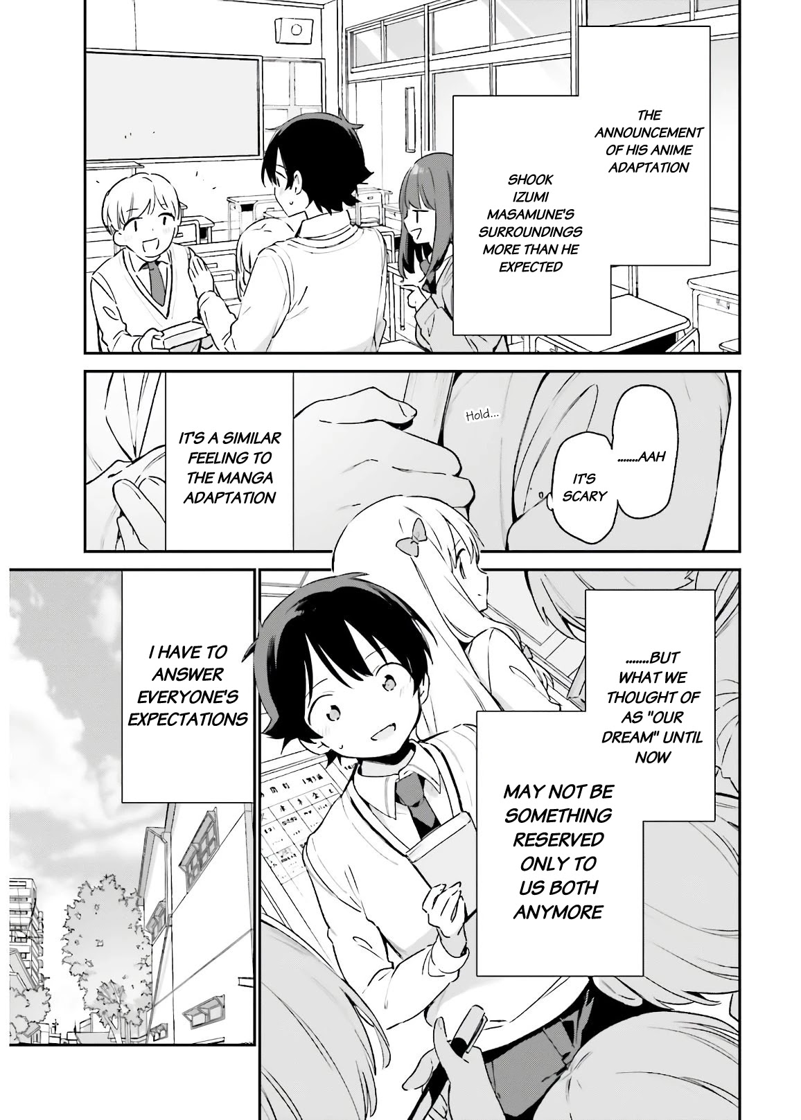 Ero Manga Sensei Chapter 74 page 7 - Chapter 74: Masamune and the Anime Announcement