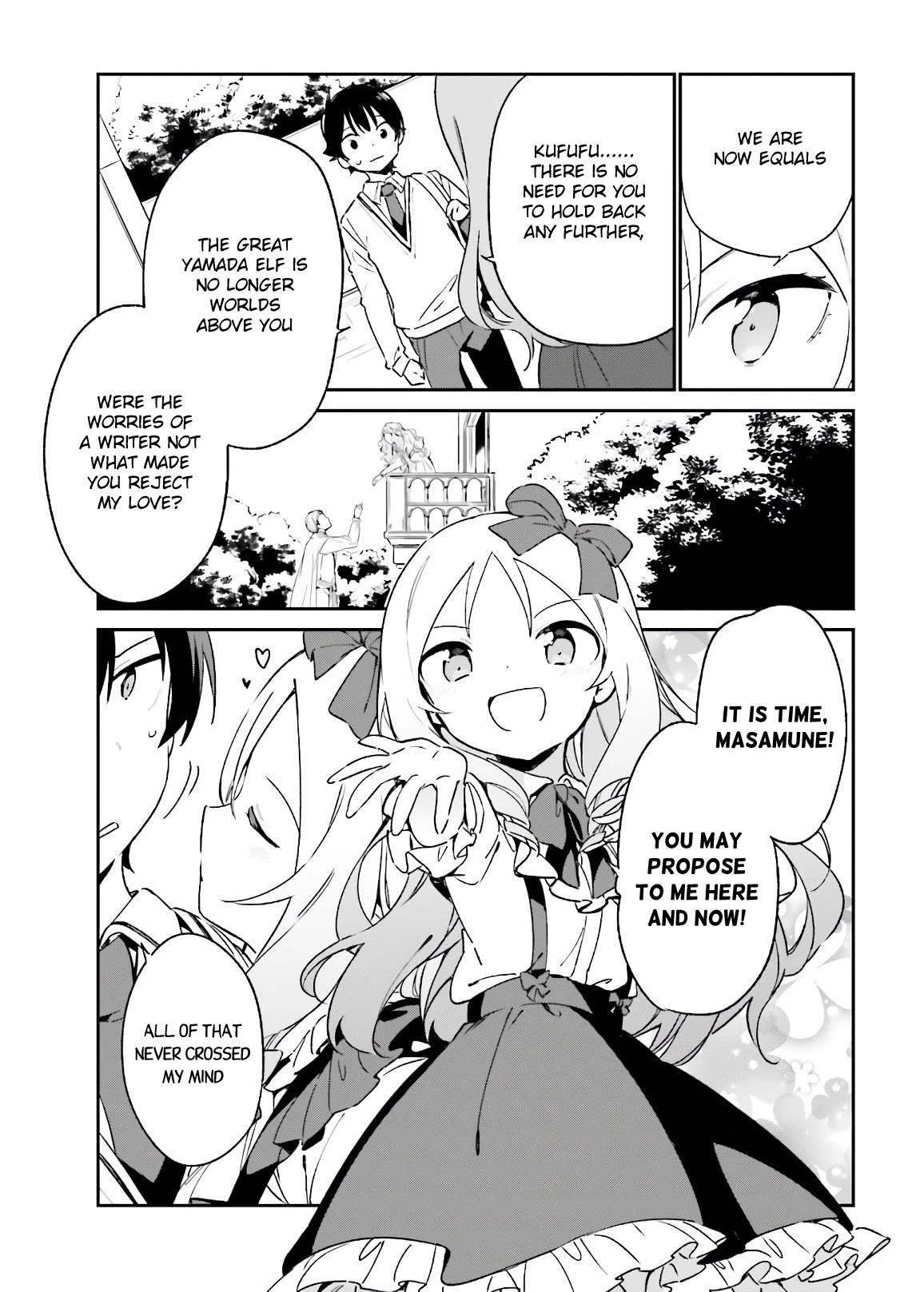 Ero Manga Sensei Chapter 74 page 9 - Chapter 74: Masamune and the Anime Announcement