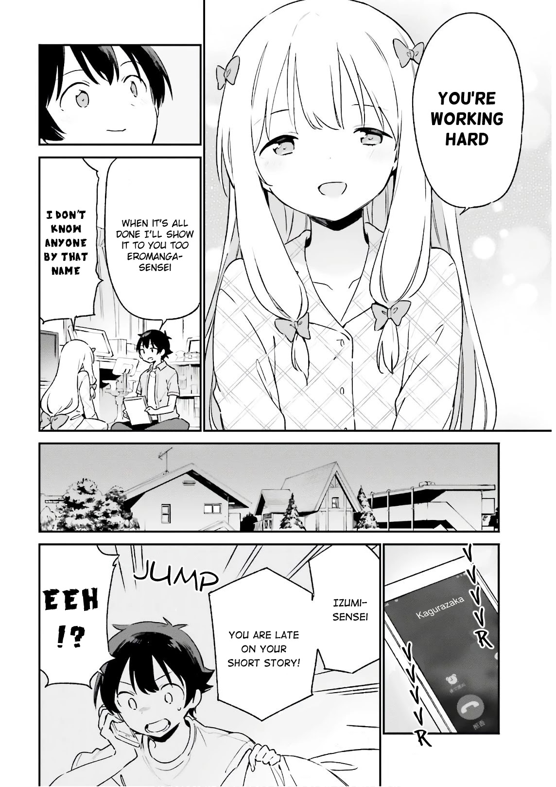 Ero Manga Sensei Chapter 75 page 10 - Chapter 75: Sagiri and the New Life