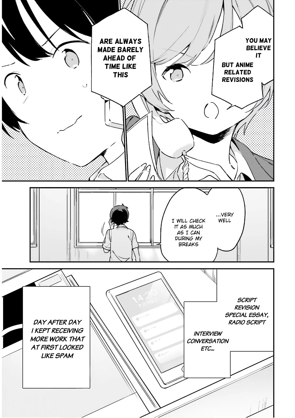 Ero Manga Sensei Chapter 75 page 13 - Chapter 75: Sagiri and the New Life