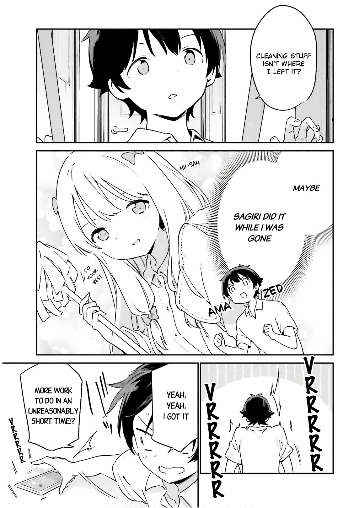 Ero Manga Sensei Chapter 75 page 15 - Chapter 75: Sagiri and the New Life