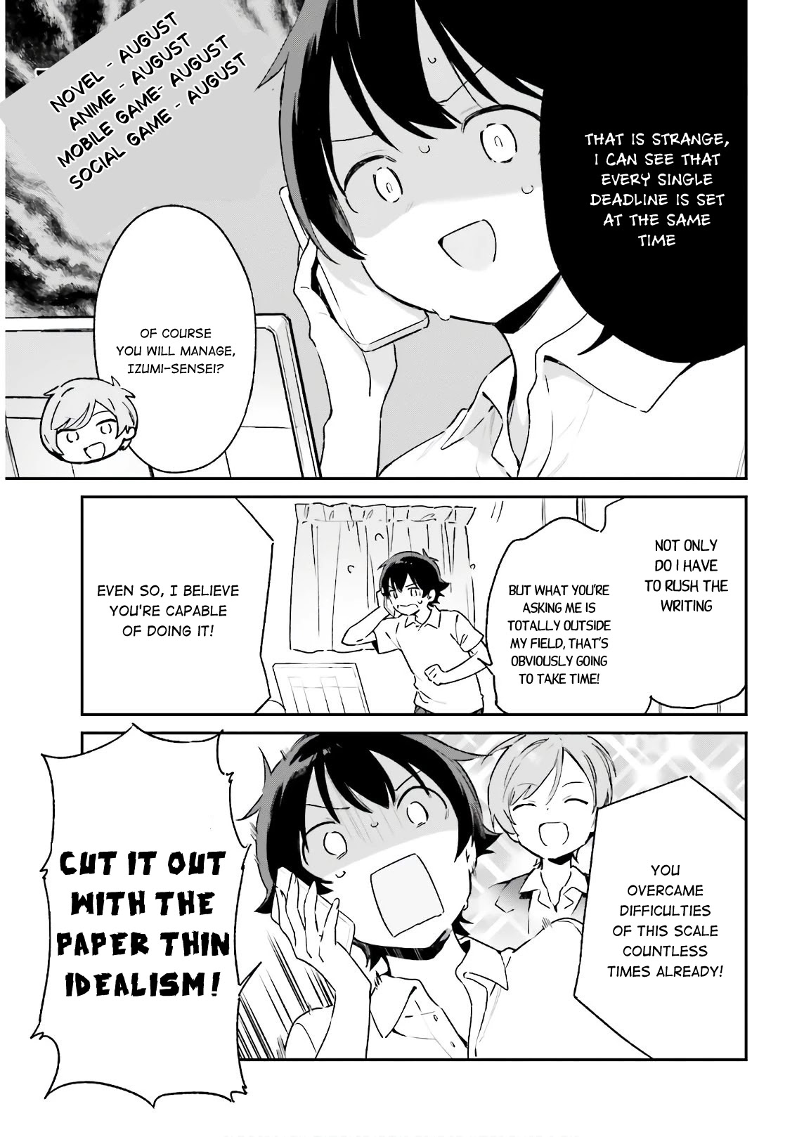 Ero Manga Sensei Chapter 75 page 17 - Chapter 75: Sagiri and the New Life