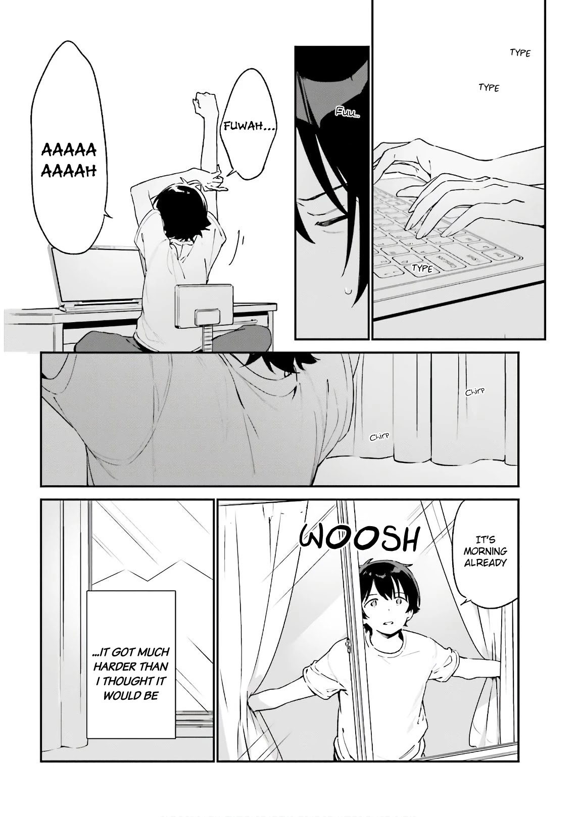Ero Manga Sensei Chapter 75 page 18 - Chapter 75: Sagiri and the New Life