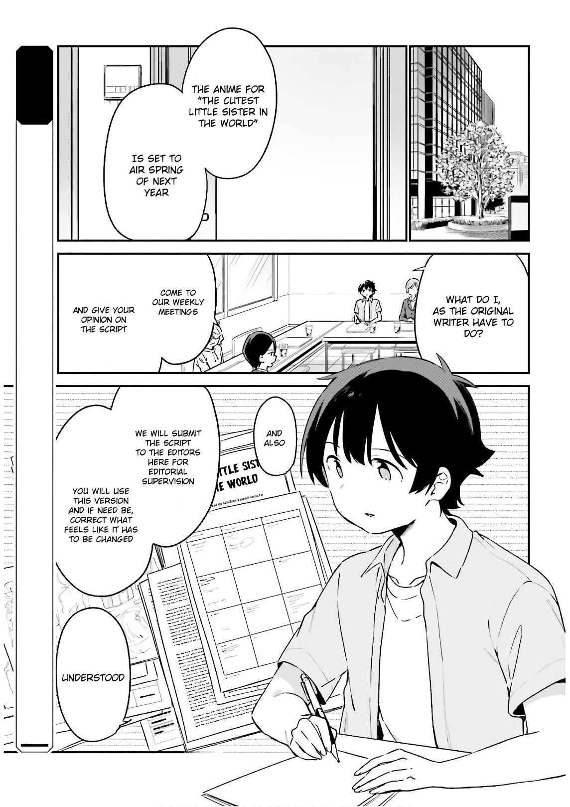 Ero Manga Sensei Chapter 75 page 3 - Chapter 75: Sagiri and the New Life