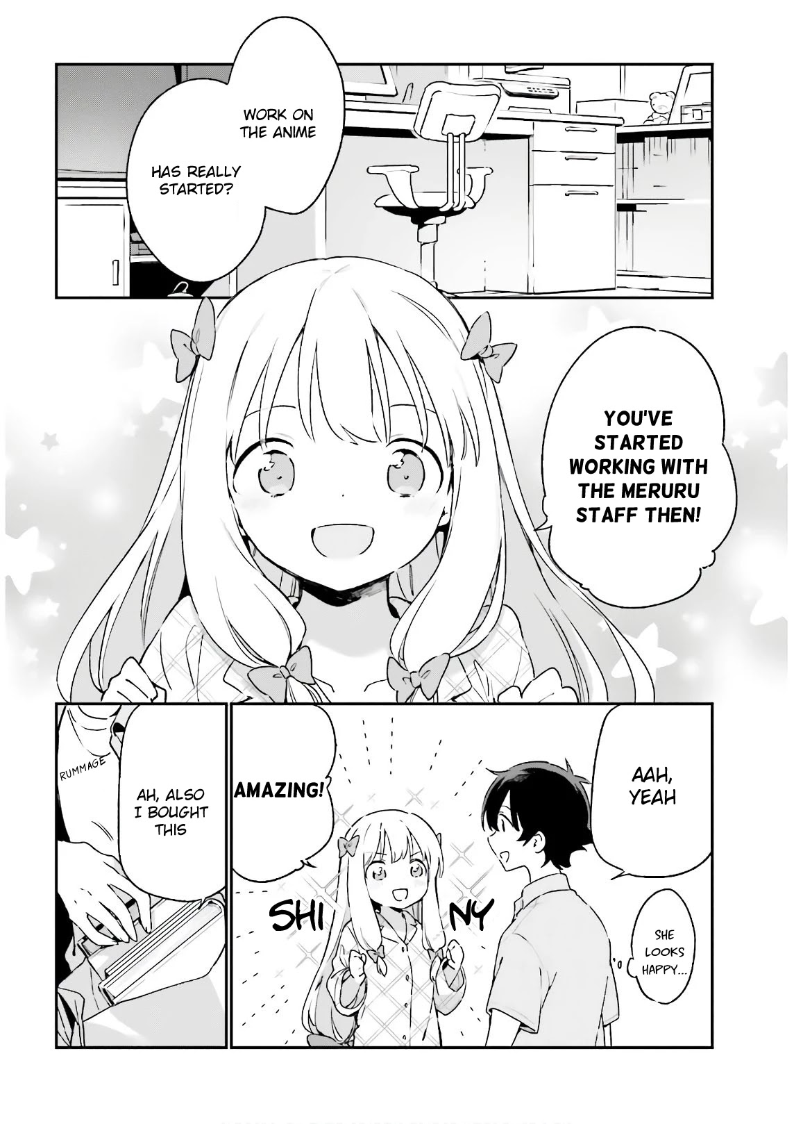 Ero Manga Sensei Chapter 75 page 8 - Chapter 75: Sagiri and the New Life