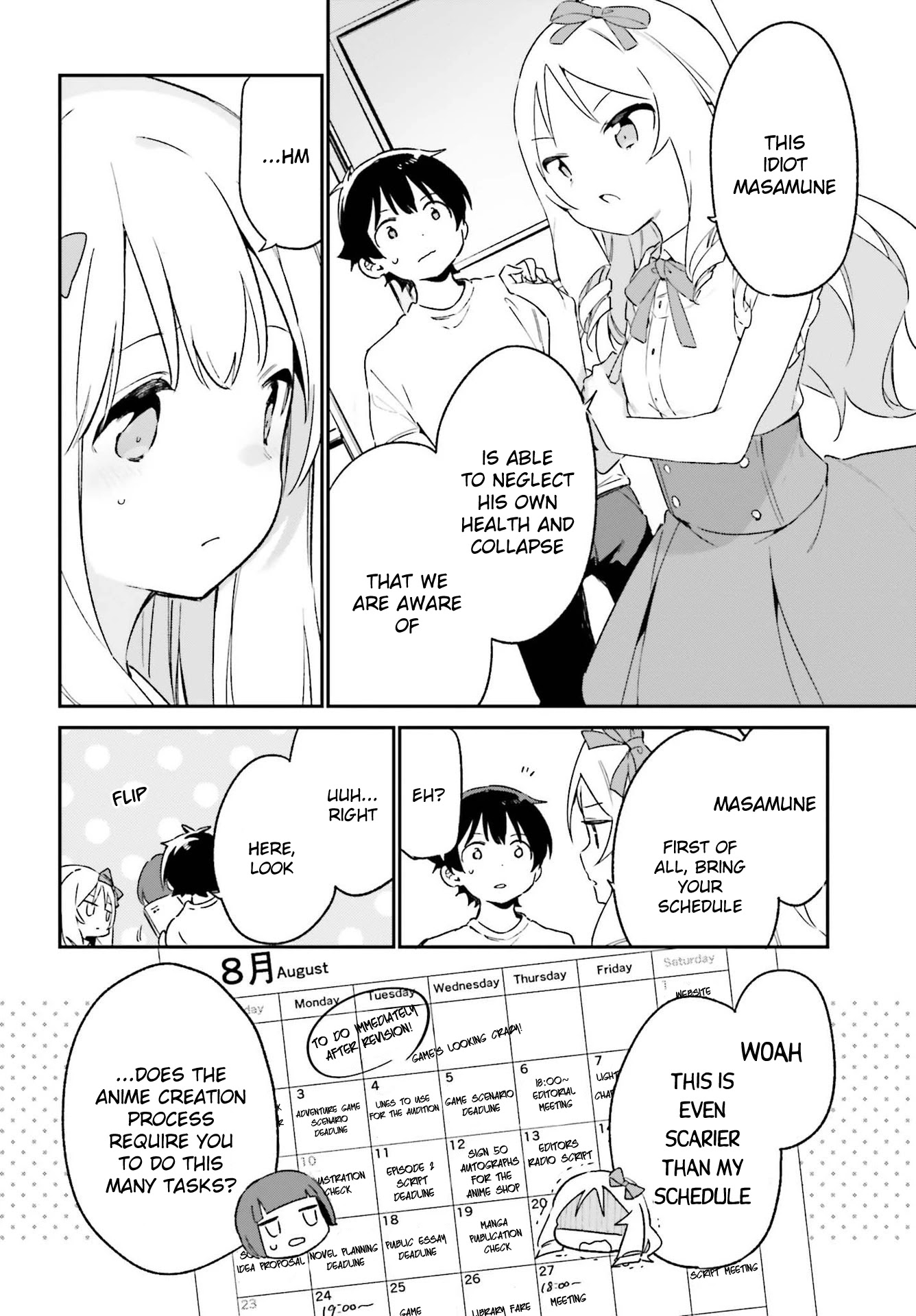 Ero Manga Sensei Chapter 76 page 10 - Chapter 76: Sagiri and the cohabitation (1)